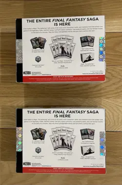 Magic: The Gathering Final Fantasy Bundle WOTC 9 Play Booster New/Sealed - Lot 2 - Image 3