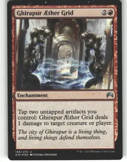 Ghirapur Aether Grid - Magic Origins - MTG - Foil - #148 - NM - Image 1