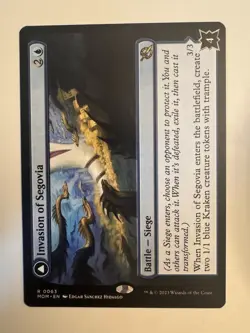 MTG Magic the Gathering Invasion of Segovia (63/526) March of the Machine NM - Image 1