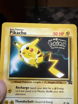 Dragonite + Pikachu Movie Promo 05/53 + 04/53 WOTC Promos 1999 Pokemon TCG - Image 3