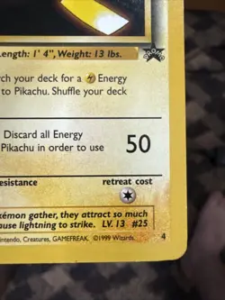 Dragonite + Pikachu Movie Promo 05/53 + 04/53 WOTC Promos 1999 Pokemon TCG - Image 5