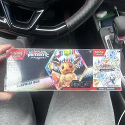 Pokemon Prismatic Evolutions Surprise Box And Booster Bundle(Sam's Club SEALED) - Image 1