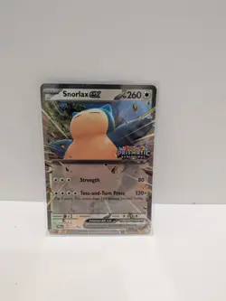 Snorlax ex 076/131 STAMPED Prismatic Evolutions Double Rare Pokemon Near Mint - Image 1