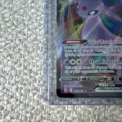 Pokemon Espeon VMAX 065/203 Ultra Rare Full Art Holo Evolving Skies Card - Image 5
