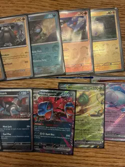 Pokemon White Flare Lot Of 10 Masterball Pokeballs EX And Stamped Cards - Image 4