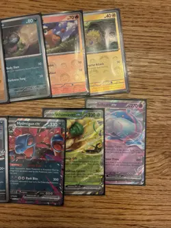 Pokemon White Flare Lot Of 10 Masterball Pokeballs EX And Stamped Cards - Image 5