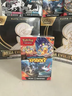 Pokemon TCG Scarlet & Violet Surging Sparks Booster Bundle Sealed Quick Shipping - Image 1
