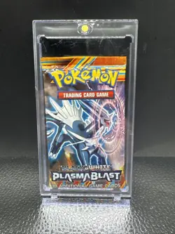 Pokemon TCG Black & White Plasma Blast Booster Pack Dialga Sealed With Case - Image 1