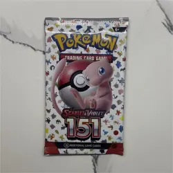 Pokemon Scarlet & Violet 151 Single Booster Pack English TCG - Image 1