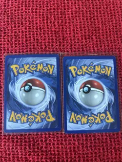 Larvitar 57/75 Sentret 63/75 Lot - MP Neo Discovery - 2001 Common Pokemon - Image 2