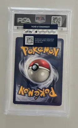 1999 Pokemon Charizard Holo Shadowless PSA 4 - Image 2