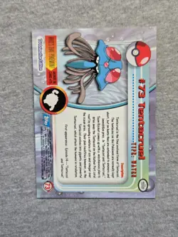 Tentacruel #73 Pokemon Topps TV Animation Edition Blue Label - Image 2