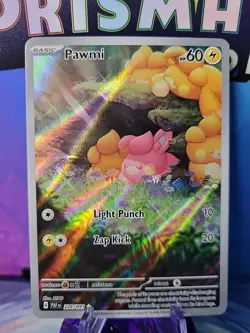 Pokemon TCG Pawmi Scarlet & Violet: Paldean Fates 226/091 Holo Illustration Rare - Image 1