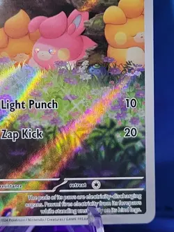 Pokemon TCG Pawmi Scarlet & Violet: Paldean Fates 226/091 Holo Illustration Rare - Image 4