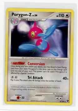 Pokemon Great Encounters #6/106 Porygon-Z Non-Holo Rare - Image 1