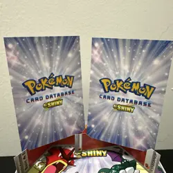 Pokemon Database Shiny Set Exeggcute Exeggutor Shiny Sparkle Holo Set Of 2 - Image 4