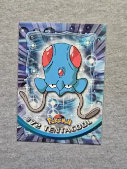 Tentacool #72 1999 Topps Pokemon TV Animation Edition Series 1 Blue Label - Image 1