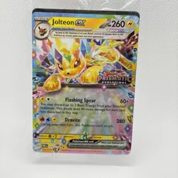 ⚡Jolteon ex 030/131 Prismatic Evolutions Stamped Promo Sealed Pokemon NM ⚡ - Image 1