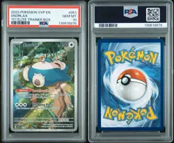 2023 POKEMON SVP EN-SV BLACK STAR PROMO 151 ELITE TRAINER BOX SNORLAX PSA 10 - Image 1