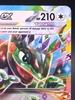 Pokemon TCG Cyclizar ex 159/191 Surging Sparks Tera Double Rare Holo NM/M - Image 2