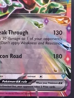Pokemon TCG Cyclizar ex 159/191 Surging Sparks Tera Double Rare Holo NM/M - Image 3
