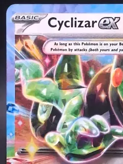 Pokemon TCG Cyclizar ex 159/191 Surging Sparks Tera Double Rare Holo NM/M - Image 4