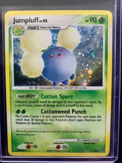 Jumpluff - 11/132 – DPBP#217 – Rare Holo – Secret Wonders – Unlimited [LP/VG] - Image 1