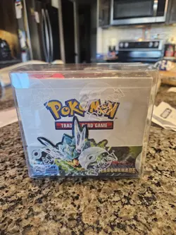 Pokemon Scarlet & Violet Twilight Masquerade Booster Box Rip on Seal - Image 1