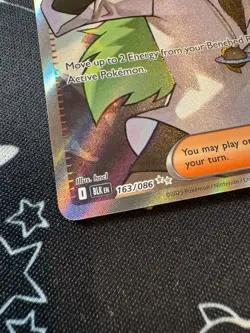N's Plan 163/086 Pokemon TCG Black Bolt Ultra Rare Trainer English - Image 2