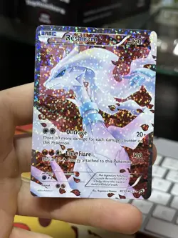 #2 Reshiram RC22/RC25 Legendary Treasures 2013 Radiant Full Art Pokemon - Image 3