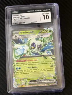 Froslass EX Double Rare #003 - CGC GEM MINT 10 - 2023 Paradox Rift - Pokemon TCG - Image 1