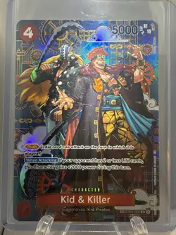 One Piece Card Game TCG Kid and Killer EB01-003 Alternate Art - Image 1