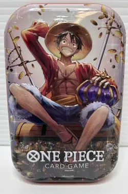 One Piece Mini Tin Set Vol. 2 OP‑13 – Carrying On His Will 3 Tin Sealed Lot TCG - Image 2