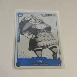 One Piece TCG Elmy C ST22-004 Parallel Art Starter Deck Ace Newgate NM - Image 1
