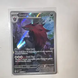 Zoroark 062/086 Rare Sv: White Flare Holo Stage 1 120 HP Mind Jack Pokemon Card - Image 1