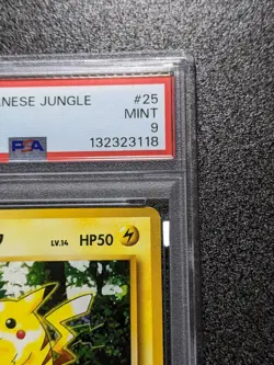 PSA9 Pikachu 1 Card Pokemon Card YJP Old Back Expansion Pack 2nd Edition pokemon - Image 3