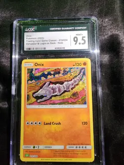 Onix 010/034 Trading Card Game Classic Holo - Image 1