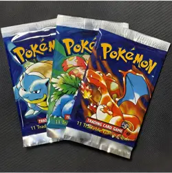 PTCG Booster Pack 11pcs 1st Edition Trading Card Game Charizard Collection - Image 1