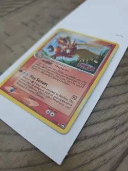 Pokemon TCG Blaziken Reverse Holo Rare Stamped Card 5/108 EX Power Keepers - Image 2