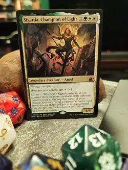 MTG Sigarda, Champion of Light - Regular - Innistrad: Midnight Hunt #240/277 - Image 1