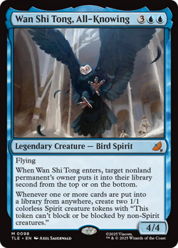 Wan Shi Tong, All-Knowing (FOIL) x1 - MTG TLE #98 - Image 1