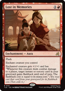 Lost in Memories (FOIL) x1 - MTG Avatar: The Last Airbender Eternal TLE #121 - Image 1