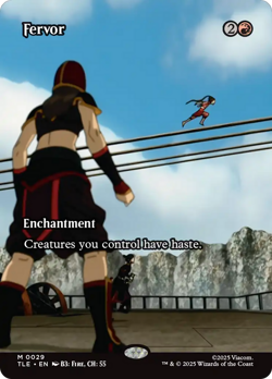 Fervor (REGULAR) x1 - MTG Avatar: The Last Airbender Eternal TLE #29 - Image 1