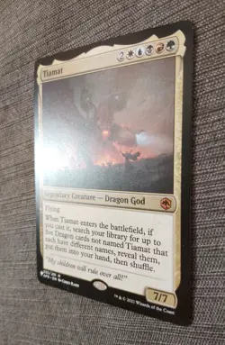 1x Tiamat NM-Mint, English Adventures in the Forgotten Realms MTG Magic - Image 3