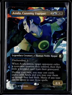 Azula, Cunning Usurper (Borderless) - 303 - TLA - NM - MTG Magic the Gathering - Image 1