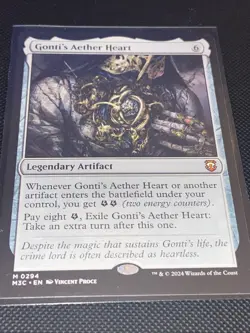 MTG - Gonti's Aether Heart - Modern Horizons 3 Commander - MH3 M3C - Image 1