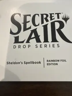 MTG Secret Lair: Sheldon's Spellbook (Foil) (NIB) - Image 2