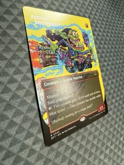 MTG Burnout Bashtronaut #0340 Borderless Rare Aetherdrift (DFT) - Image 3