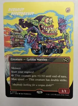 Burnout Bashtronaut (Borderless) Aetherdrift Regular - Image 1