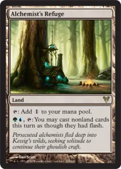 Mint/Near-Mint, English - 1 x MTG Alchemist's Refuge Avacyn Restored - Image 1